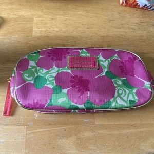 Estee Lauder Floral Cosmetic Makeup Bag by Lilly Pulitzer Design #01